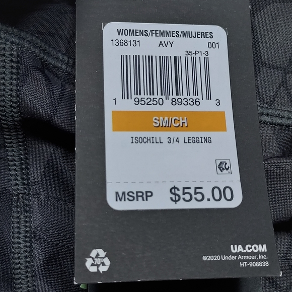 NWT Under Armour Compression Leggings - Picture 7 of 7